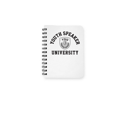 YSU Notebook, a White Spiral Notebook