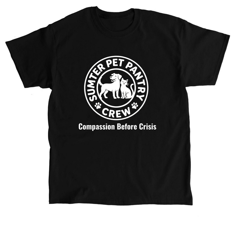 Sumter Pet Pantry Crew, a Black Classic Unisex Tee