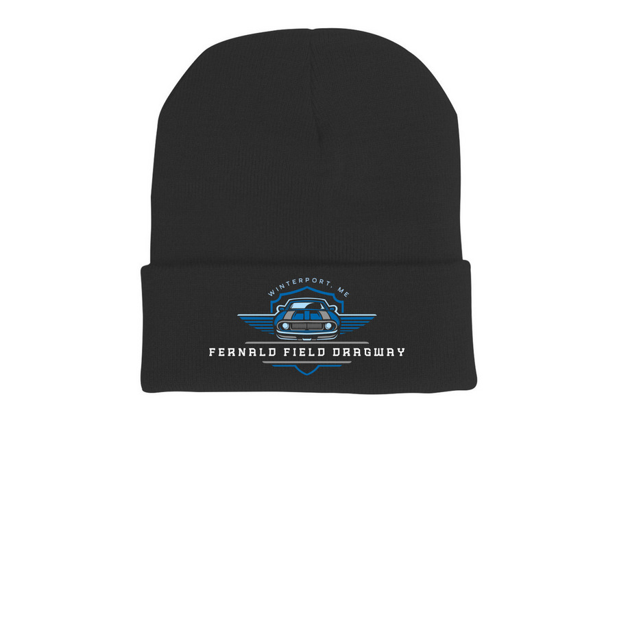 Extended Cyber Monday Beanie Sale!, a Black Printed Cuffed Beanie