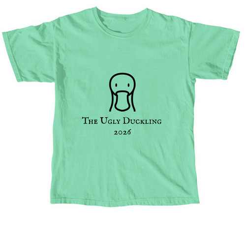The Ugly Duckling 2026, a Island Reef Comfort Colors Unisex Tee