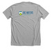 Conserve. Preserve. Thrive. - Tee, a Athletic Heather Premium Unisex Tee (back-view)