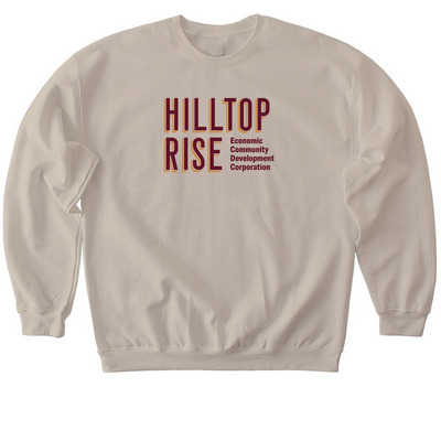 Hilltop RISE Tee, a Sand Softstyle Crewneck Sweatshirt