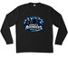 Unisex &nbsp;Long Sleeve Tee, a Black Unisex Performance Long Sleeve Tee