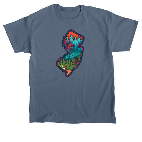 NJCH Jersey Devil Tee, a Indigo Blue Classic Unisex Tee