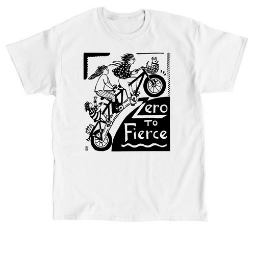 Black Ink: Zero to Fierce 2025, a White Classic Unisex Tee