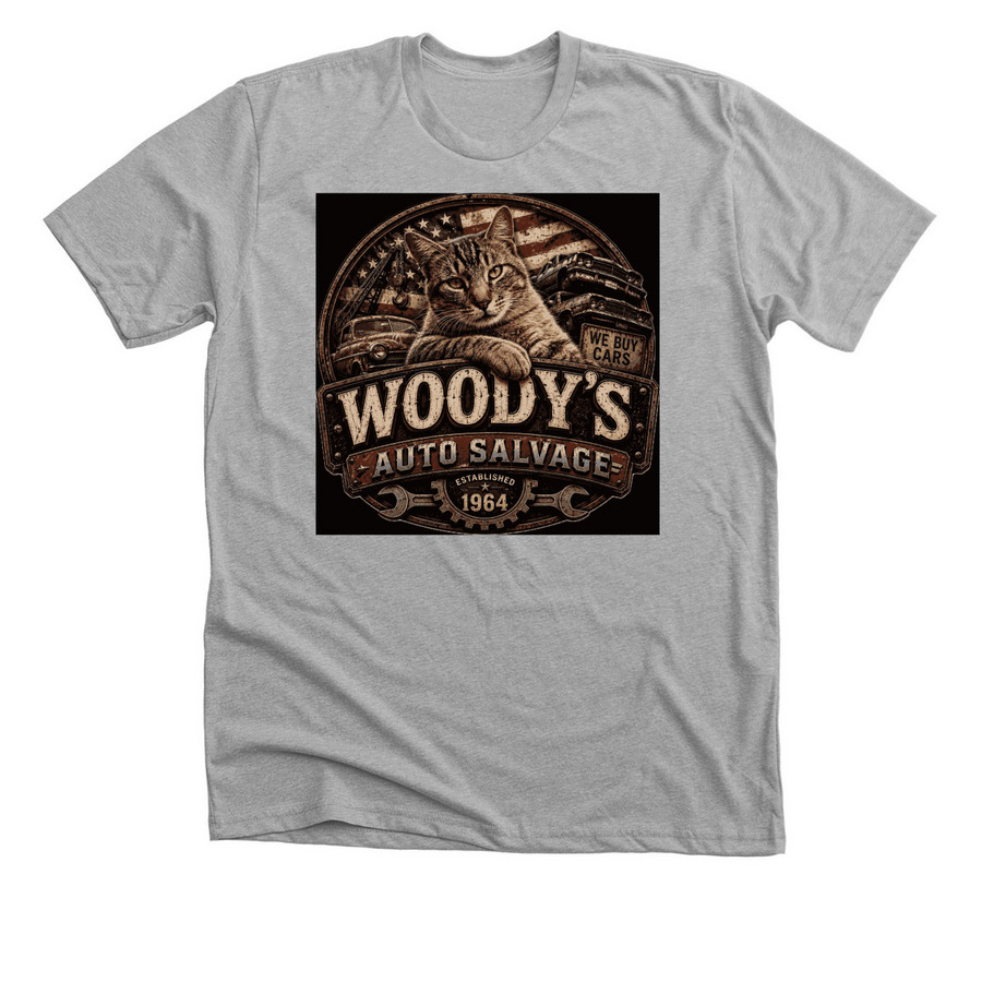 Buster?s Company uniforms, a Athletic Heather Premium Unisex Tee