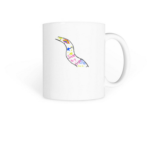 Side By Side Official Mug, a White Coffee Mug