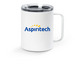 Aspiritech Travel Mug, a White Stainless Steel Travel Mug