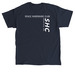 Space Hardware Morse Design, a Navy Classic Unisex Tee