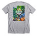 Beckham Creek Cave Lodge&nbsp;, a Athletic Heather Premium Unisex Tee (back-view)