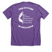 2026 Megaphone Pride Shirt, a Heather Team Purple Premium Unisex Tee (back-view)