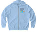 Zip Up Hoodie (LTC back), a Blue Soul Stanley/Stella Unisex Cultivator 2.0 Zip Up Pullover Hoodie
