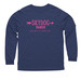 The classic Skydog T forever, a Vintage Navy Triblend Long Sleeve Tee