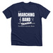 Marching Band Season, a Solid Navy Blend Premium Unisex Tee