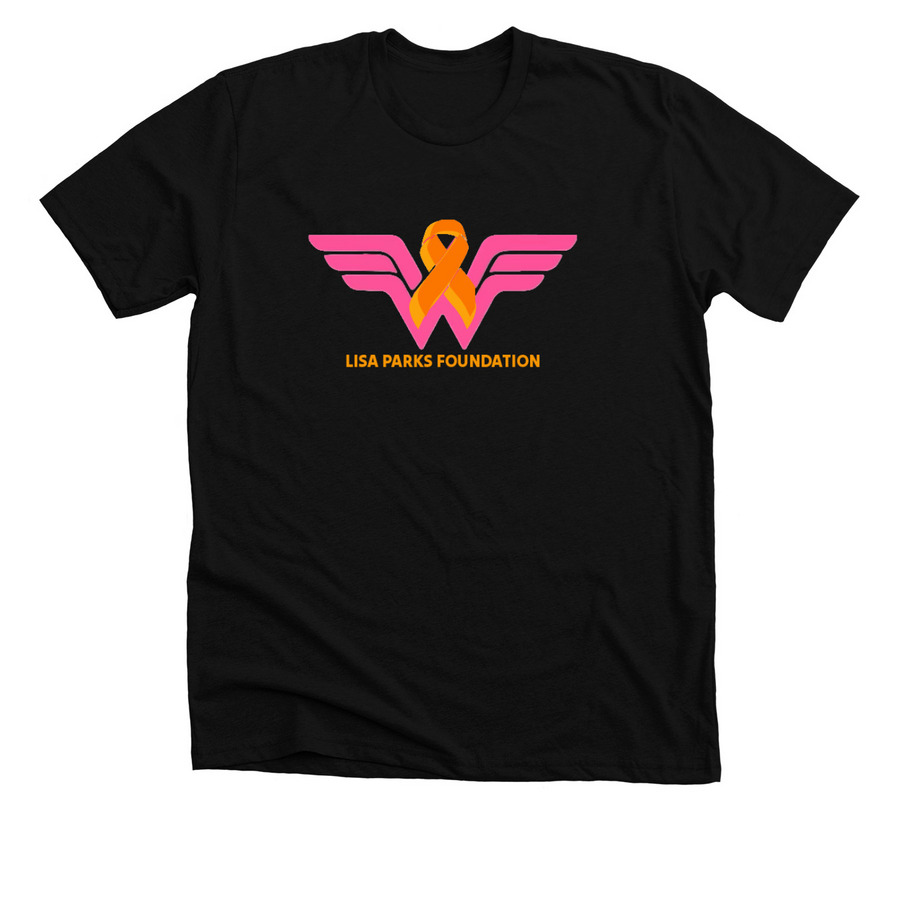The LPF Collection, a Solid Black Blend Premium Unisex Tee