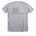 Abortion, Every Day (Blue), a Athletic Heather Premium Unisex Tee (back-view)