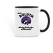 Abortion Destination Mug, a Black Two-Tone Ceramic Mug
