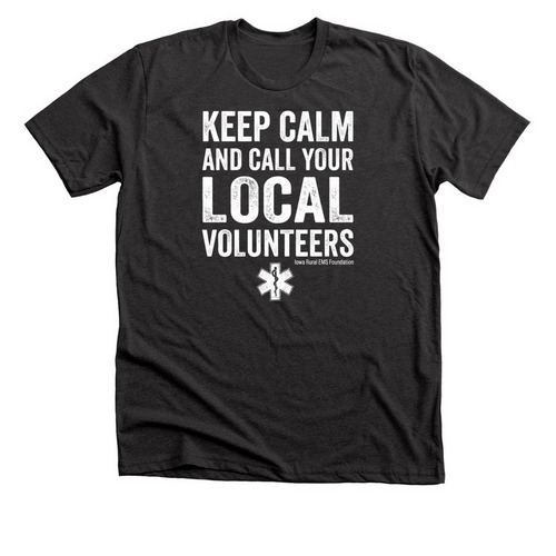 No Volunteers. No Response., a Dark Grey Heather Premium Unisex Tee