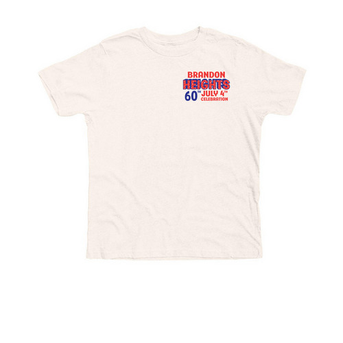 Youth Tee, a Heather Natural Premium Youth Tee