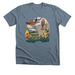 The Upper Midwest Kestrel Project, a Heather Slate Premium Unisex Tee