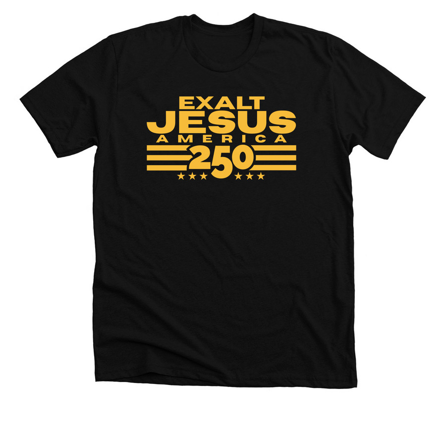 AMERICA 250 - LIBERTY BELL&nbsp;- APPAREL, a Solid Black Blend Premium Unisex Tee