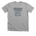 Weights and Waves, a Athletic Heather Premium Unisex Tee