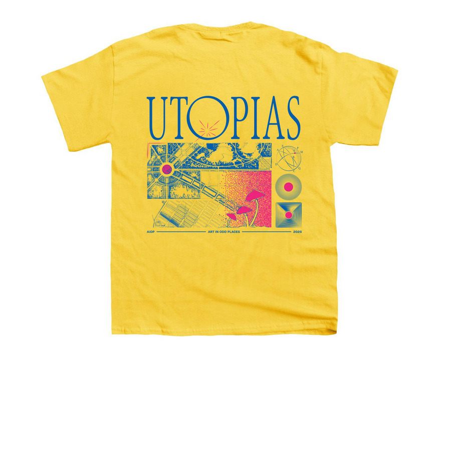 AiOP 2026 UTOPIAS Light, a Daisy Youth Unisex Tee (back-view)