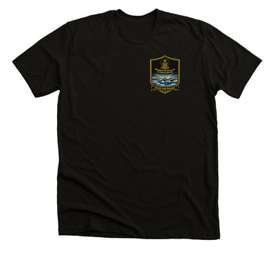 Maritime Society Boats, a Solid Black Blend Premium Unisex Tee