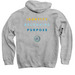 Flourish Sweatshirts, a Sport Grey Pullover Hoodie (back-view)