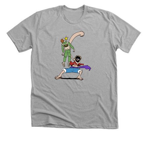 One love&nbsp;, a Athletic Heather Premium Unisex Tee