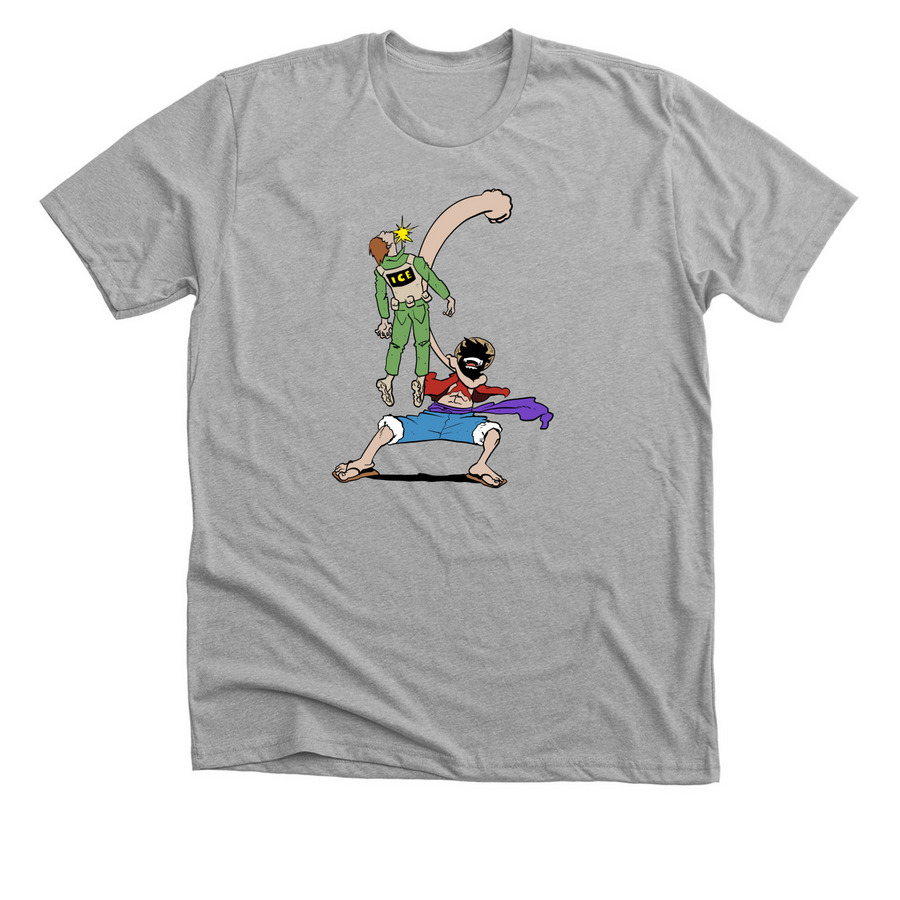 One love&nbsp;, a Athletic Heather Premium Unisex Tee