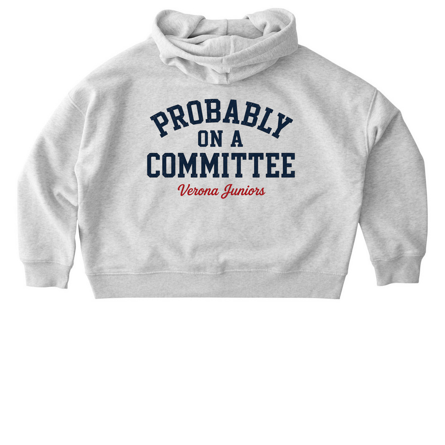 The Clubhouse Collection, a Cool Heather Grey Stanley/Stella Women?s Stella Ida Zip Up Pullover Hoodie (back-view)