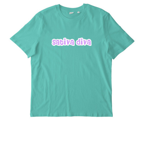 the *diva* tee, a Pool Blue Stanley/Stella Unisex Creator 2.0 Tee