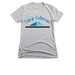 Camp Coleman Script, a Dark Heather Grey Women's Slim Fit Tee