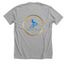 Nightingale Tees & Hoodies, a Athletic Heather Premium Unisex Tee (back-view)