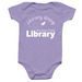 Bozeman Library Baby Onesie, a Lavender Infant Onesie