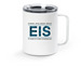 EIS 75th Anniversary Travel Mug, a White Stainless Steel Travel Mug