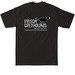 Prison Greyhounds Grey/Black Logo C2, a Black Tall Classic Unisex Tee (back-view)