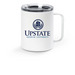 Travel Mug, a White Stainless Steel Travel Mug