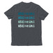 Bras for Girls - Ombre Logo, a Terrain Grey Allmade Organic Cotton Unisex Tee