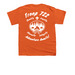 Troop 722 Class B (Front & Rear Graphic), a Orange Youth Unisex Tee (back-view)