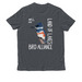 Belted Kingfisher, a Terrain Grey Allmade Organic Cotton Unisex Tee