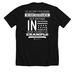 Youth Impact, a Solid Black Blend Premium Unisex Tee (back-view)