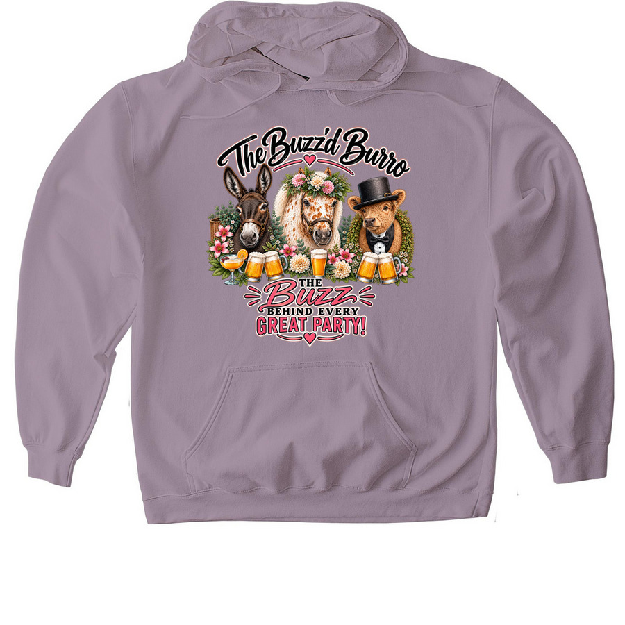 The Buzz Behind Every Great Party!!&nbsp;, a Paragon Gildan Softstyle Pullover Hoodie