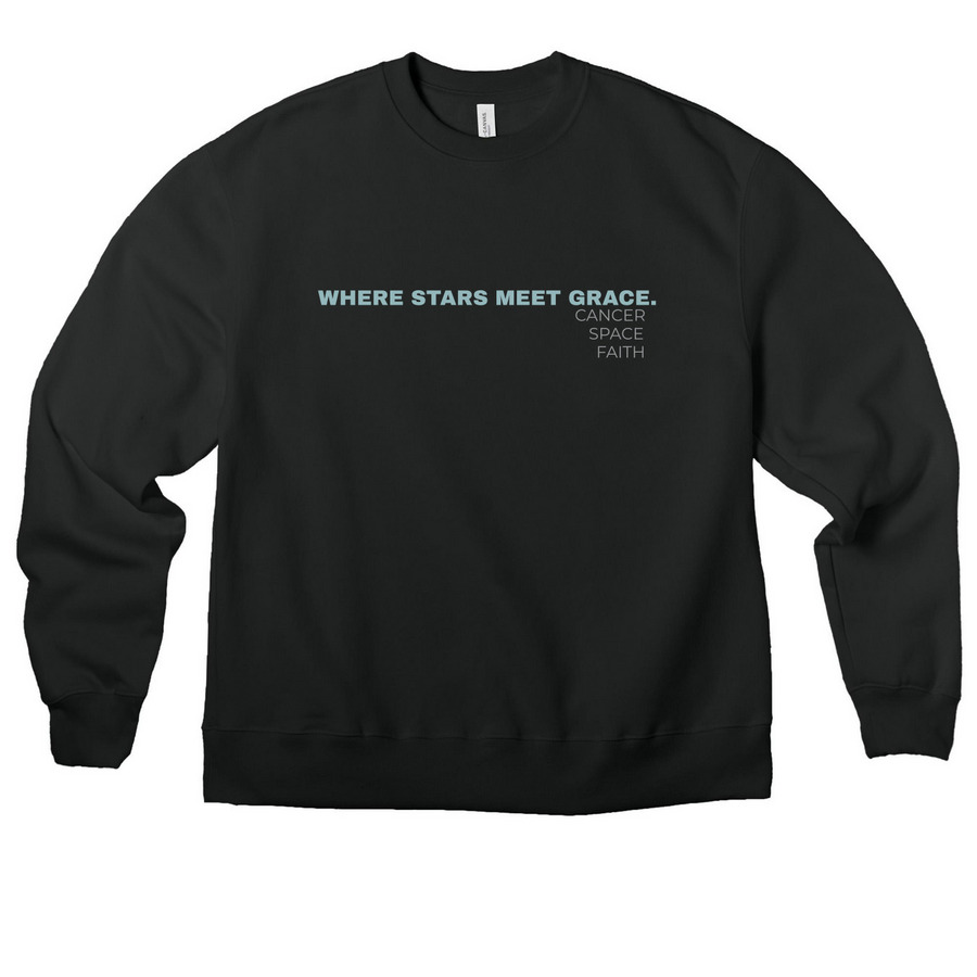 Liv's Stargrace Foundation Merchandise, a Vintage Black Premium Heavyweight Crewneck Sweatshirt