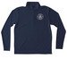 Active Wear, a True Navy Unisex Performance Quarter Zip Pullover
