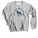Let the Wolf Roam, a Sport Grey Crewneck Sweatshirt