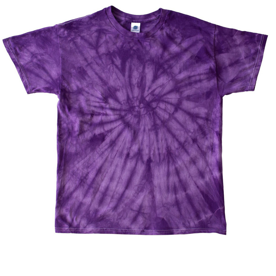 Clarity Craft-A-Thon, a Purple Classic Tie Dye Tee