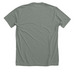 Heart Faced Owl, a Deep Heather Premium Unisex Tee (back-view)