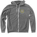 Zippy Hoodies - Unisex and Women's, a Deep Heather Zip Up Hoodie